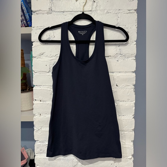 Athleta‎ - Navy Racerback Tank Top - Size XS - Picture 1 of 4